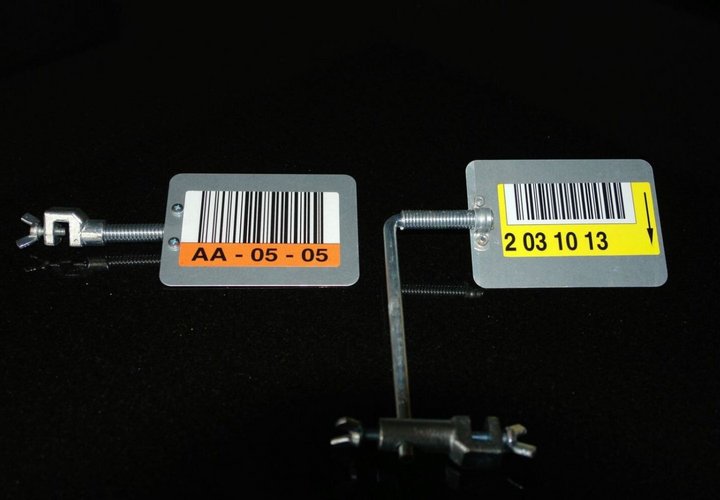 inotec Photo Barcode Lagerkennzeichnung Kragarmregal